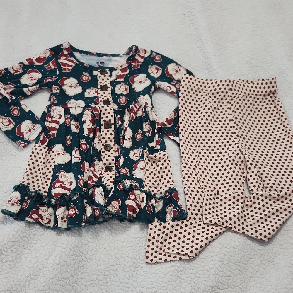 Dreamiere vintage Santa 2 piece set Size 2T/3T